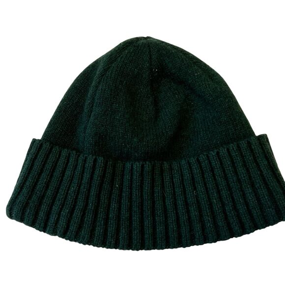 Patagonia Skull Cap Wool Beanie Brodeo Green Live Simply Patch 29206 Fall 2018 - Picture 4 of 6